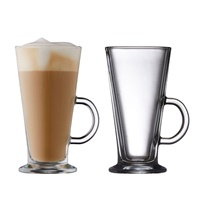 Lyngby Cafe latte -glas 26 cl 2-pack 12/2019