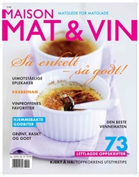 Maison Mat & Vin (NO) 8/2012