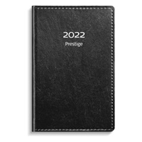 Kalender Prestige Konstläder (svart) 13/2020