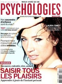 Psychologies: Pour Mieux Vivre Notre Vie (FR) 8/2010