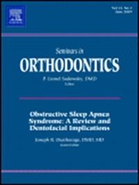 Seminars In Orthodontics (UK) 7/2009