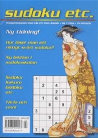 Sudoku Etc 7/2006