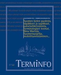 Terminfo (FI) 1/2010