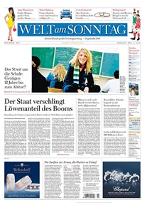 Welt am Sonntag (GE) 3/2014