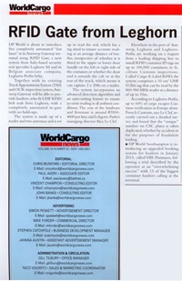 WorldCargo News  (UK) 1/2014