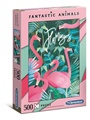 Fantastic Animals Flamingo Pussel, 500 bitar 1/2019