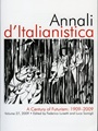 Annali D Italianistica 2/2011