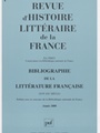 Bibliographie De La Litterature Francaise 1/2011