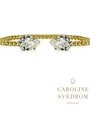 Caroline Svedbom Mini Drop Bracelet Crystal Gold -armband 5/2019