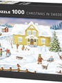 Christmas in Sweden Pussel, 1000 bitar 9/2020
