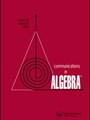 Communications In Algebra 1/2011
