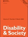 Disability & Society 1/2011